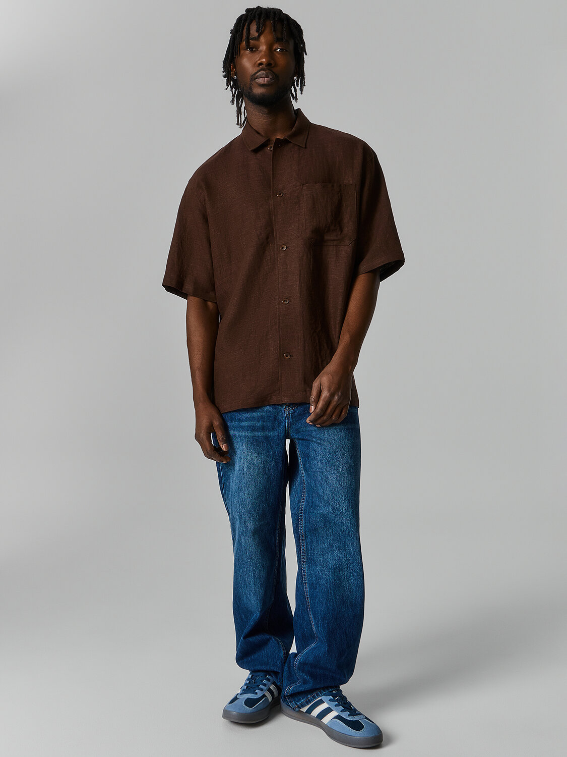 MARK FORMELLE Рубашка 584098 111887 кофейное зерно