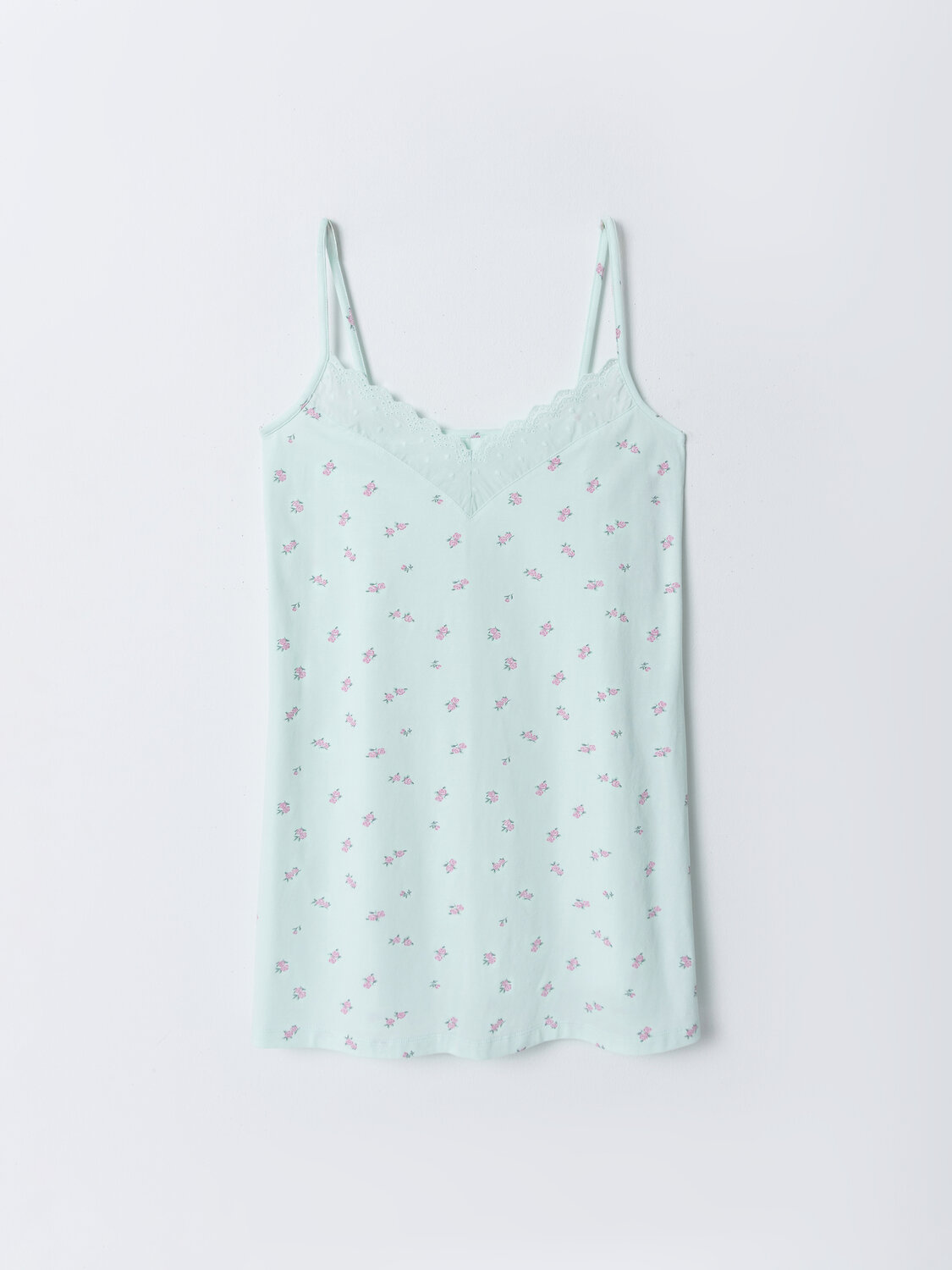 MARK FORMELLE Сорочка 584103 152496 цветы на мятном