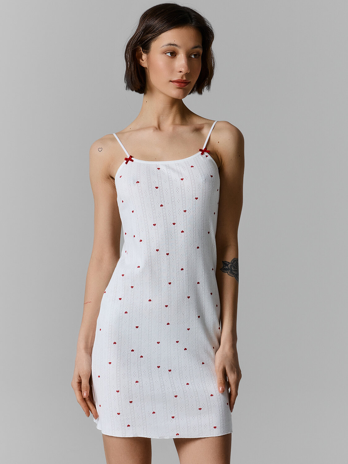 MARK FORMELLE Сорочка 584104 572391 красные сердечки