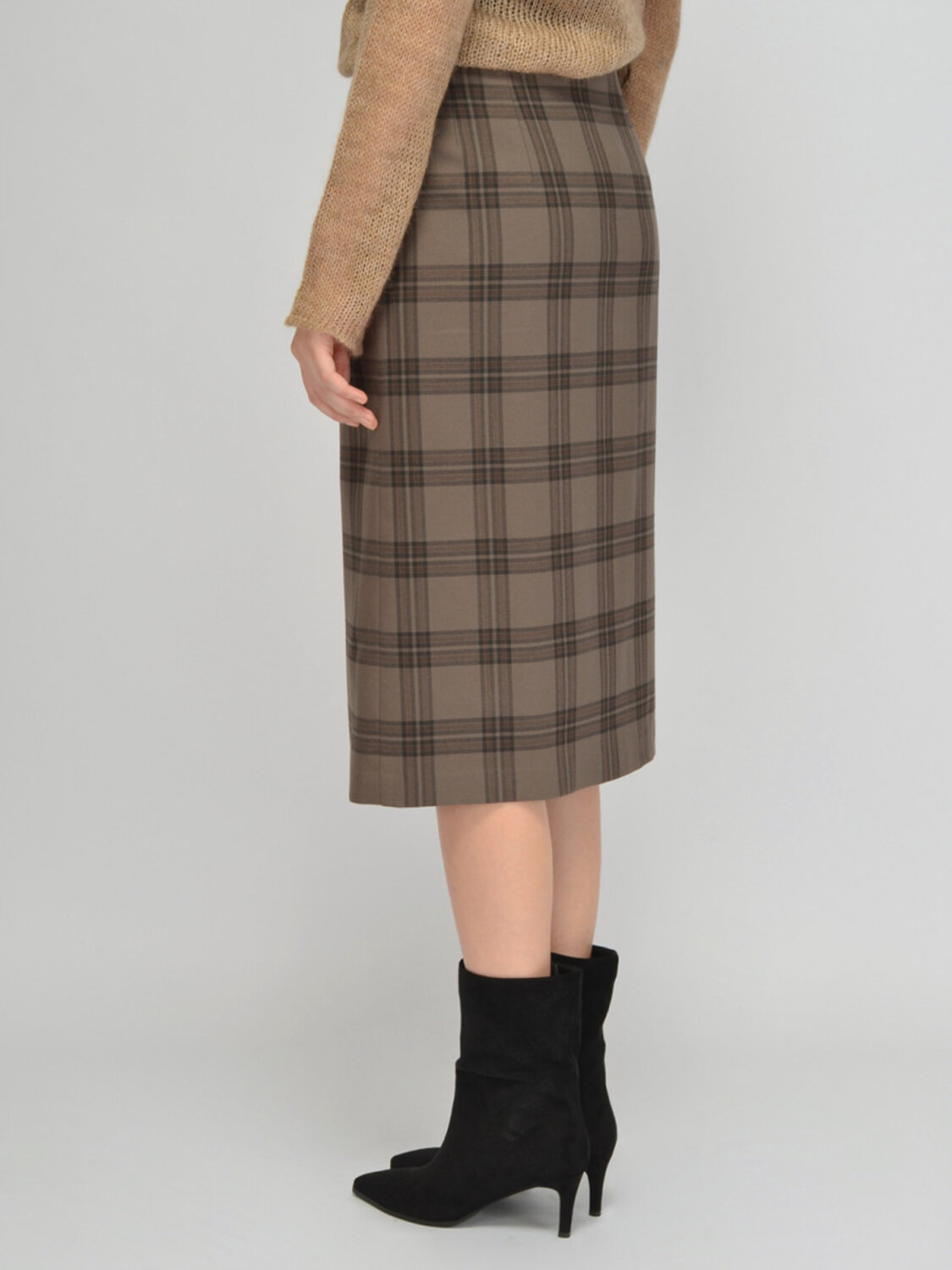 VISERDI Юбка 584106 10160-ккл 9461055 коричневый