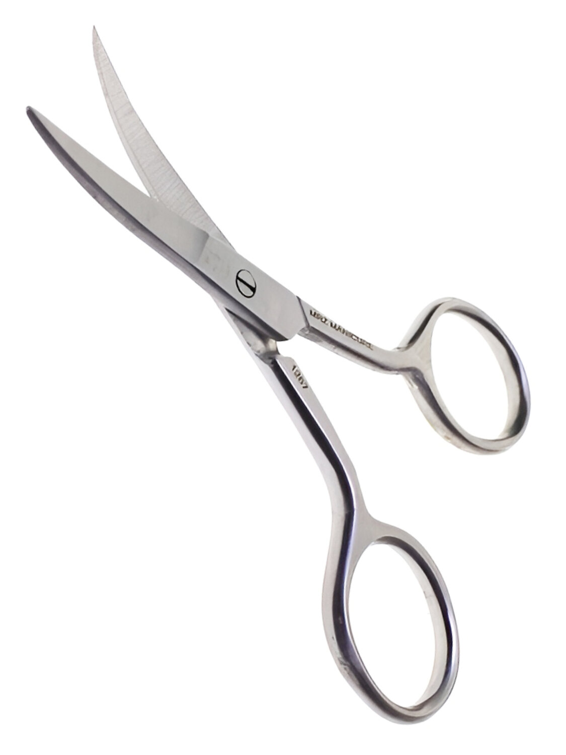 Mertz Ножницы маникюрные для ногтей 1267, изогнутые, 9,3 см 584118 23212 