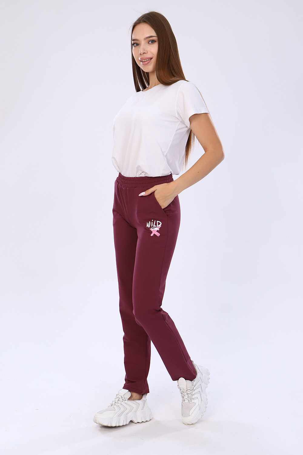 Натали Брюки 584123 11236 сухая роза