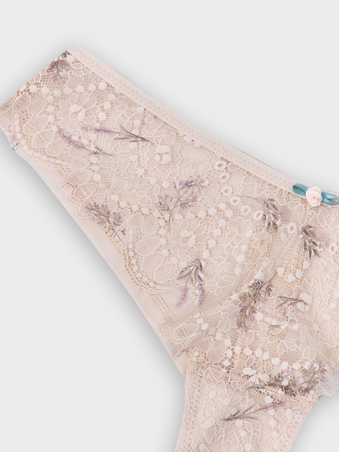 MARK FORMELLE Трусы 584164 412620 цветы лаванды на жемчужном