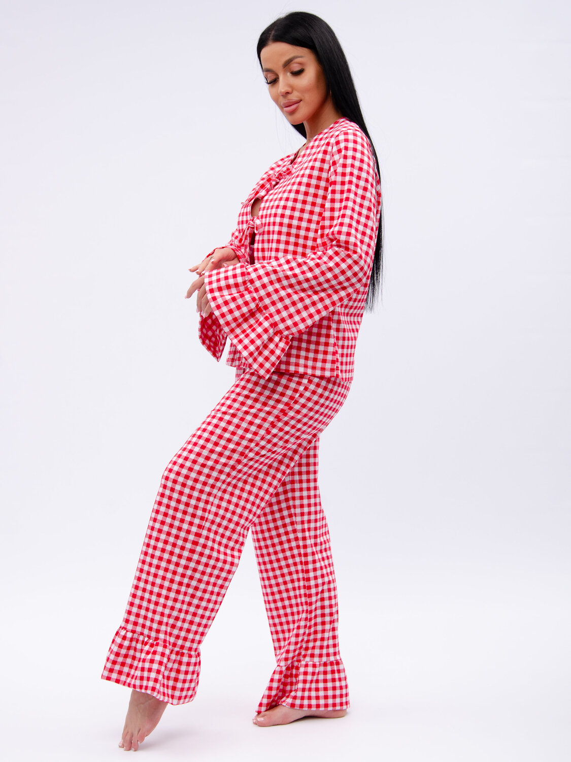 Malina Пижама 584168 3192 красный/белый