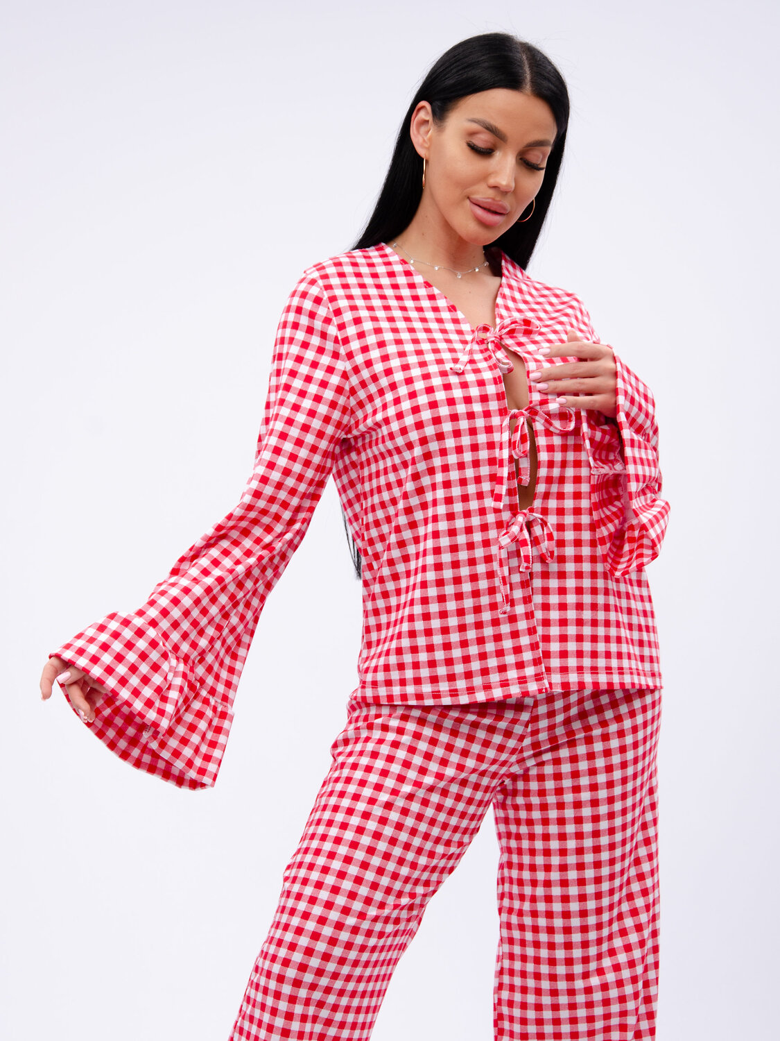 Malina Пижама 584168 3192 красный/белый