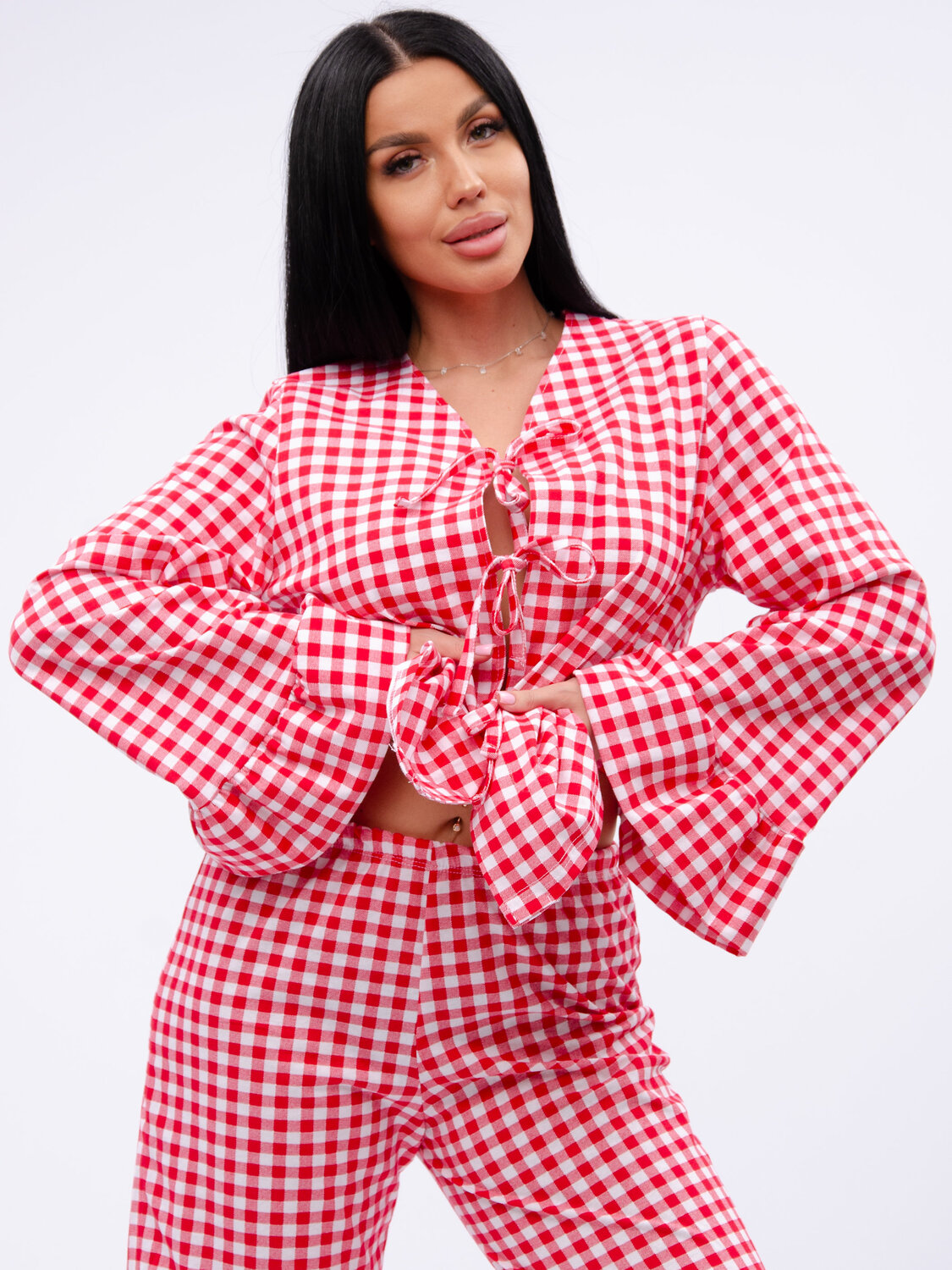 Malina Пижама 584168 3192 красный/белый
