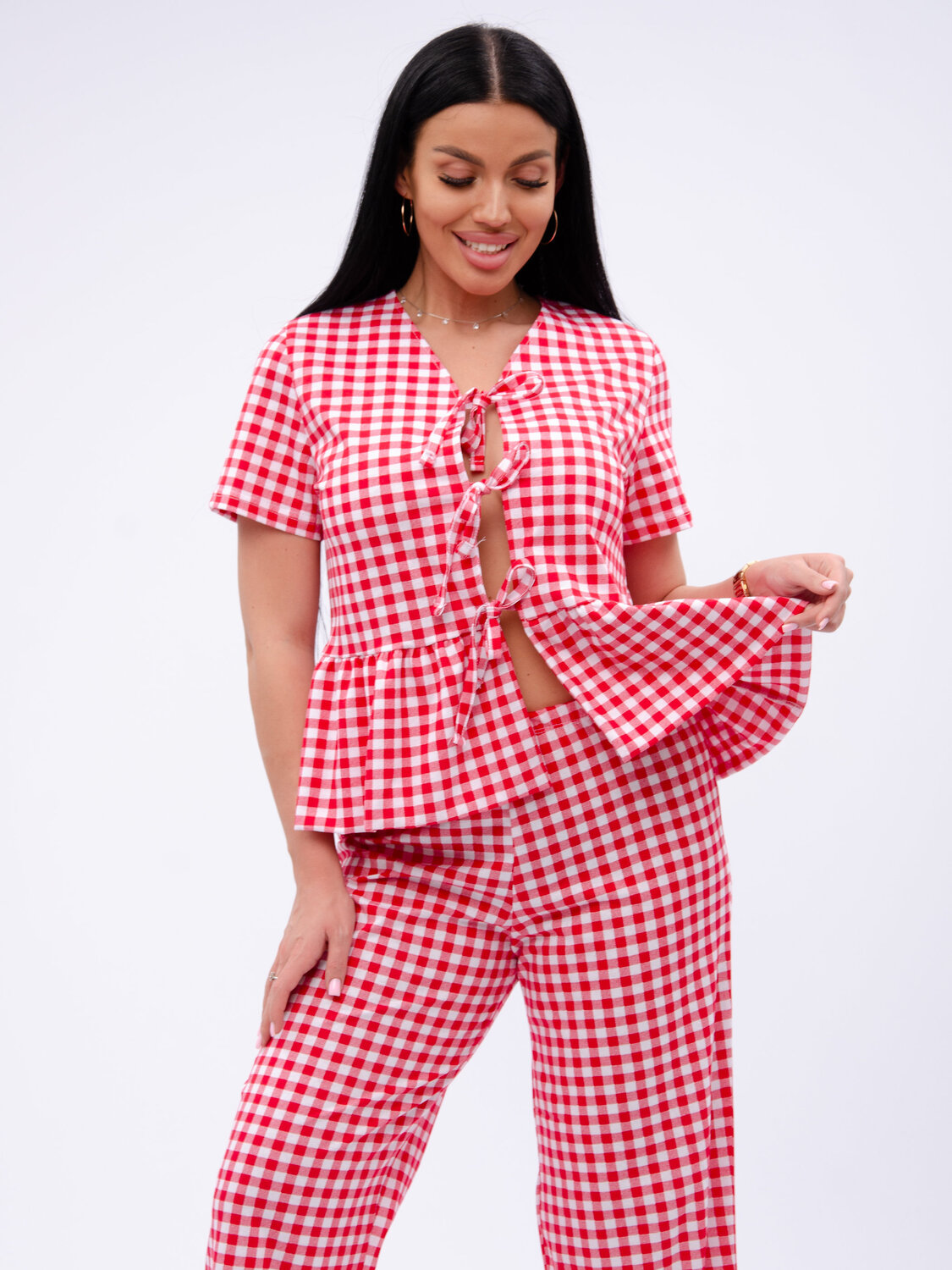 Malina Пижама 584172 3193 красный/белый