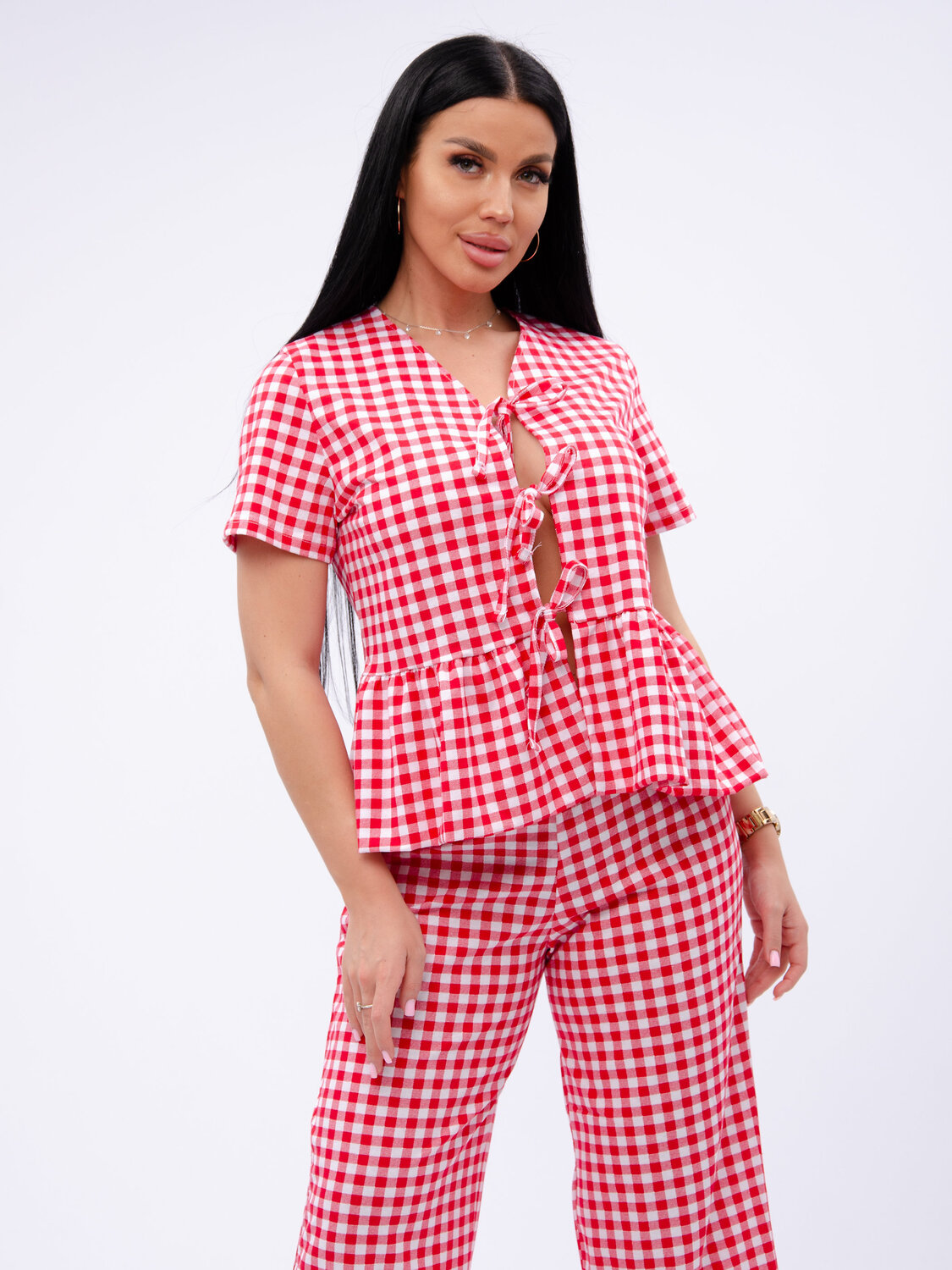 Malina Пижама 584172 3193 красный/белый