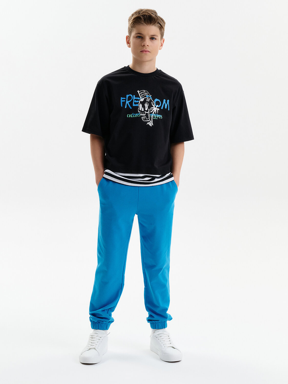 PELICAN Брюки 584201 BFP3321//2U Лазурный