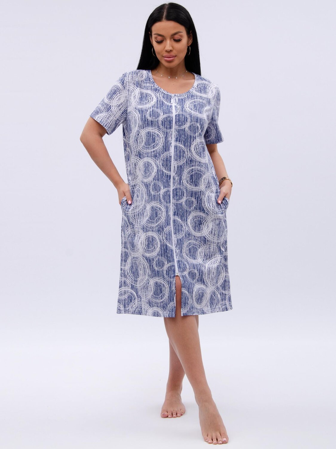 Malina Халат 584219 379б деним