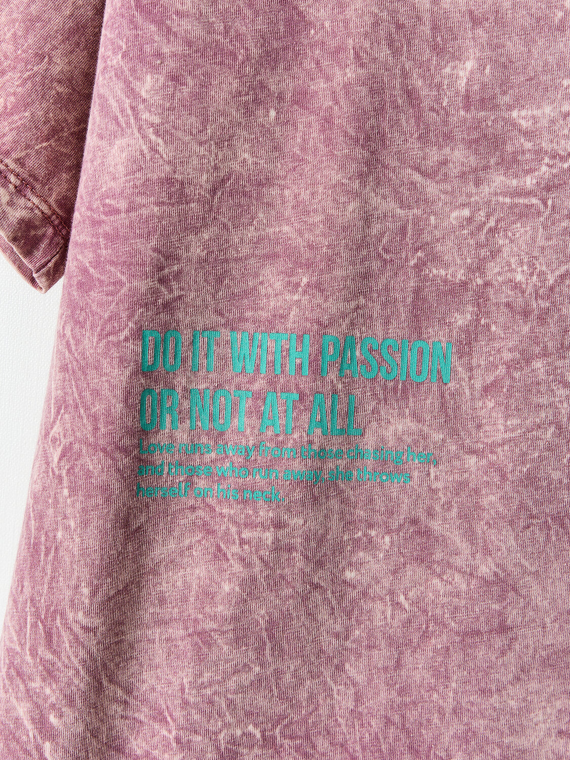 MARK FORMELLE Футболка 584220 112678 ACID WASH сумрачная орхидея +печать