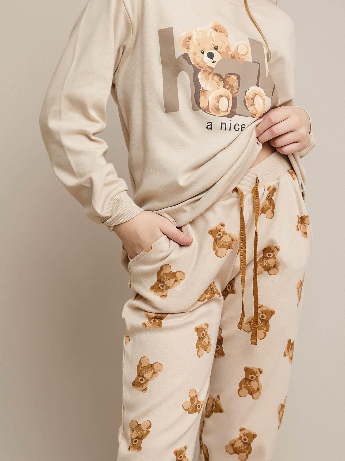 BATIK Пижама 584230 FBP_038 Бежевый