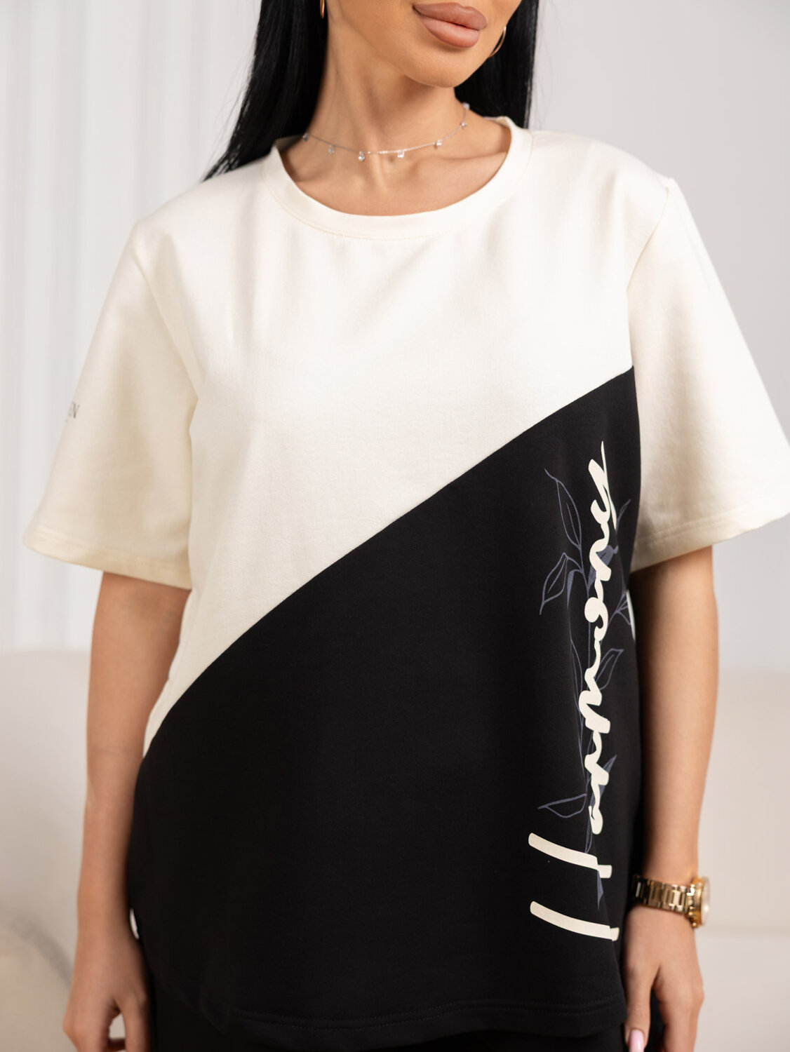 Текс-плюс Костюм 584256 00-00247069 Молочный, черный