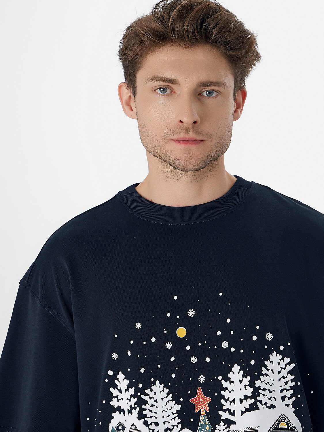 MARK FORMELLE Футболка 584263 111892 неви +печать