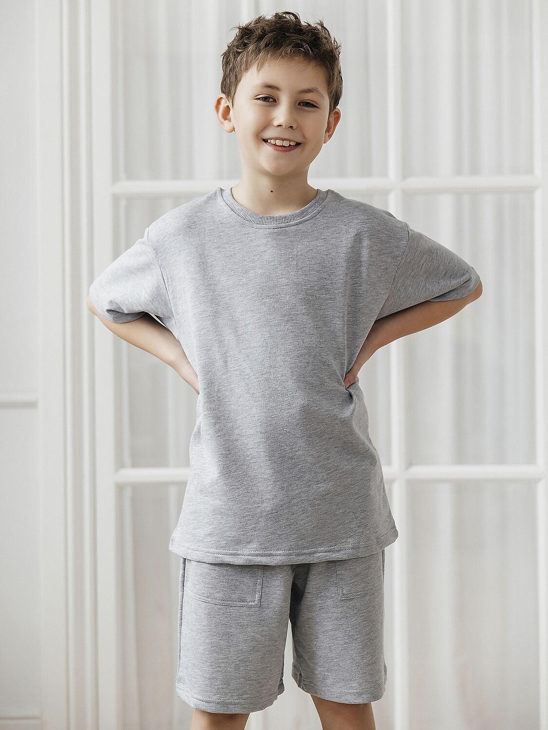 BATIK Комплект 584267 FBP_083 Серый