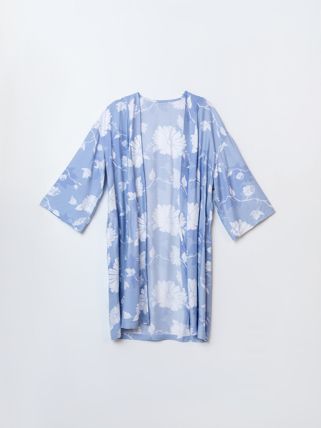 MARK FORMELLE Халат 584287 552277 цветы на св.голубом