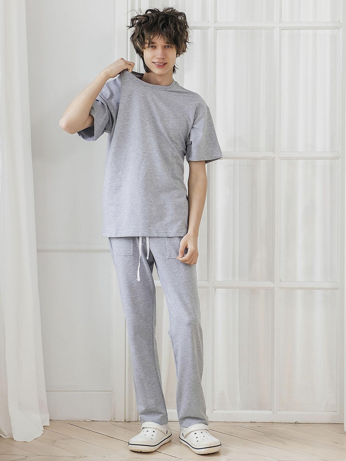 BATIK Комплект 584288 FBP_079 Серый