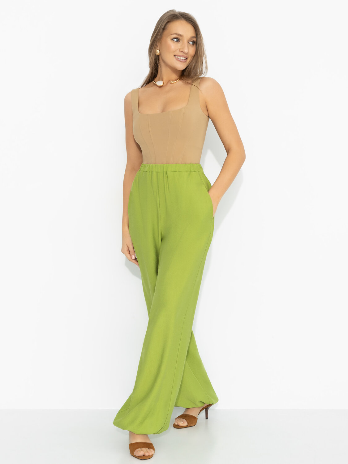 CHARUTTI Брюки 584307 12652 Зелёный