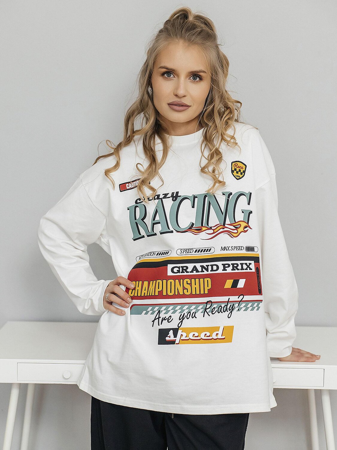 BATIK Свитшот 584328 FBD 010 Молочный