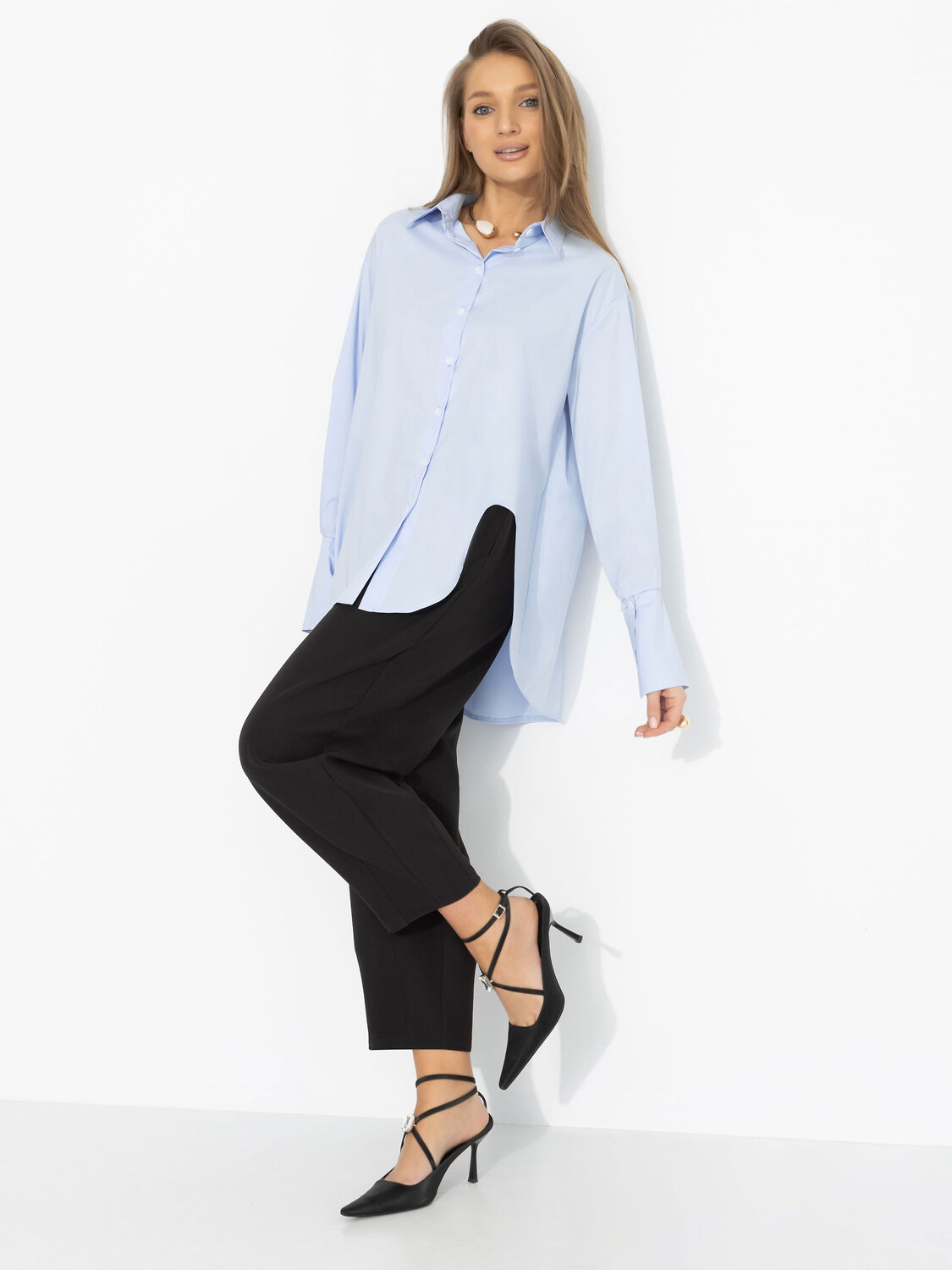 CHARUTTI Рубашка 584336 12670 Голубой