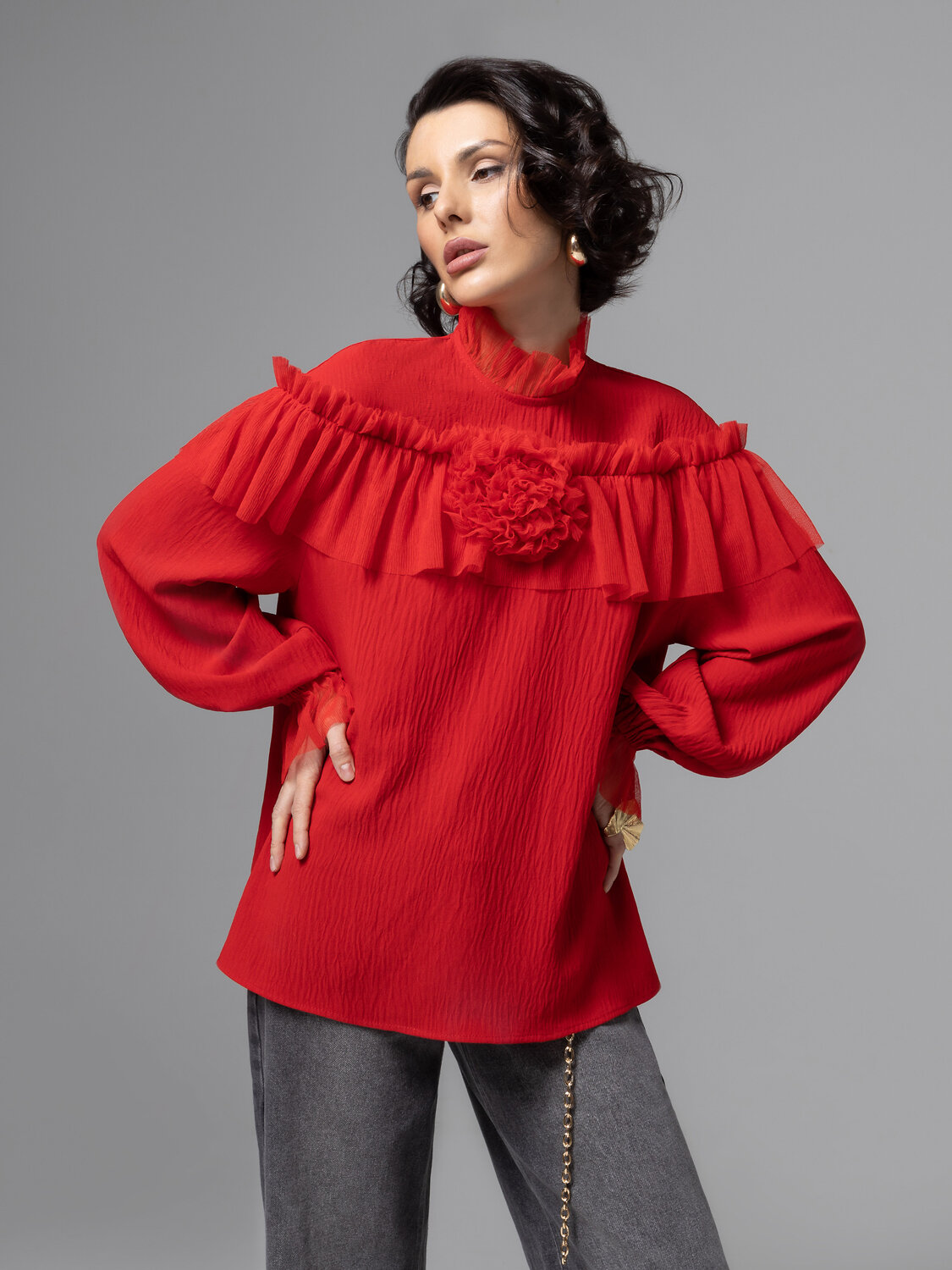 CHARUTTI Блуза 584345 12564 Красный