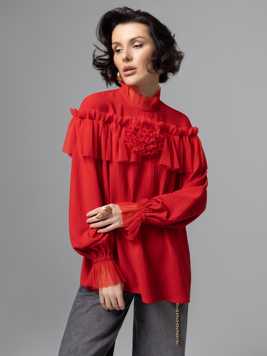 CHARUTTI Блуза 584345 12564 Красный