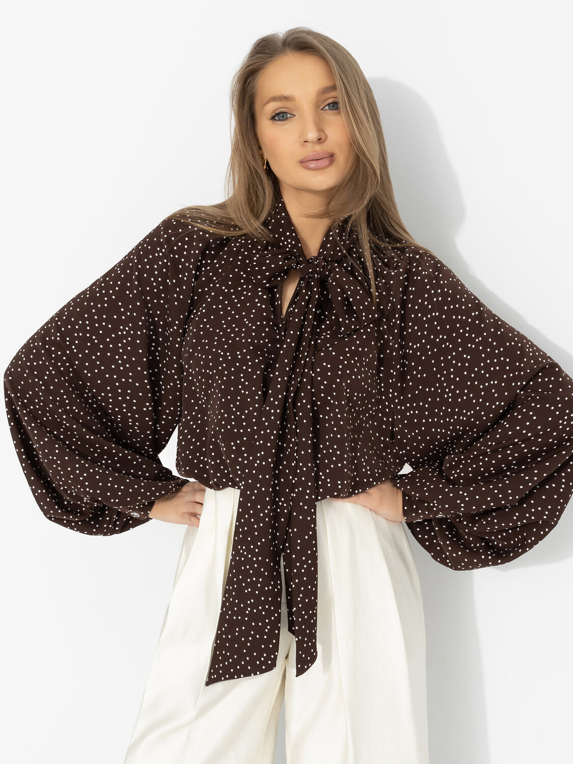 CHARUTTI Блуза 584355 12706 Коричневый