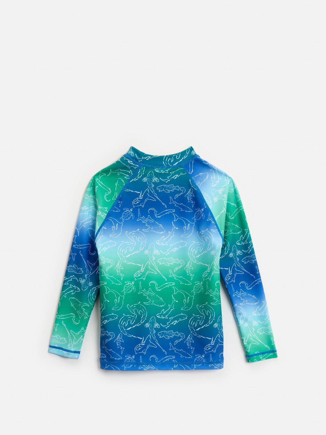 Acoola Лонгслив купальный 584361 20134790002 синий принт