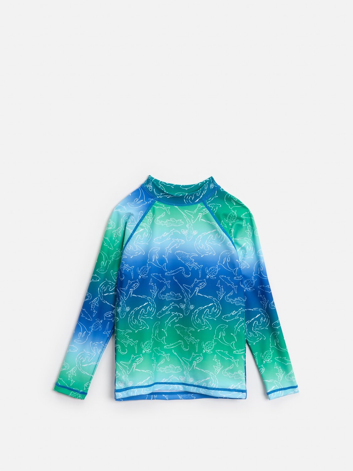 Acoola Лонгслив купальный 584361 20134790002 синий принт