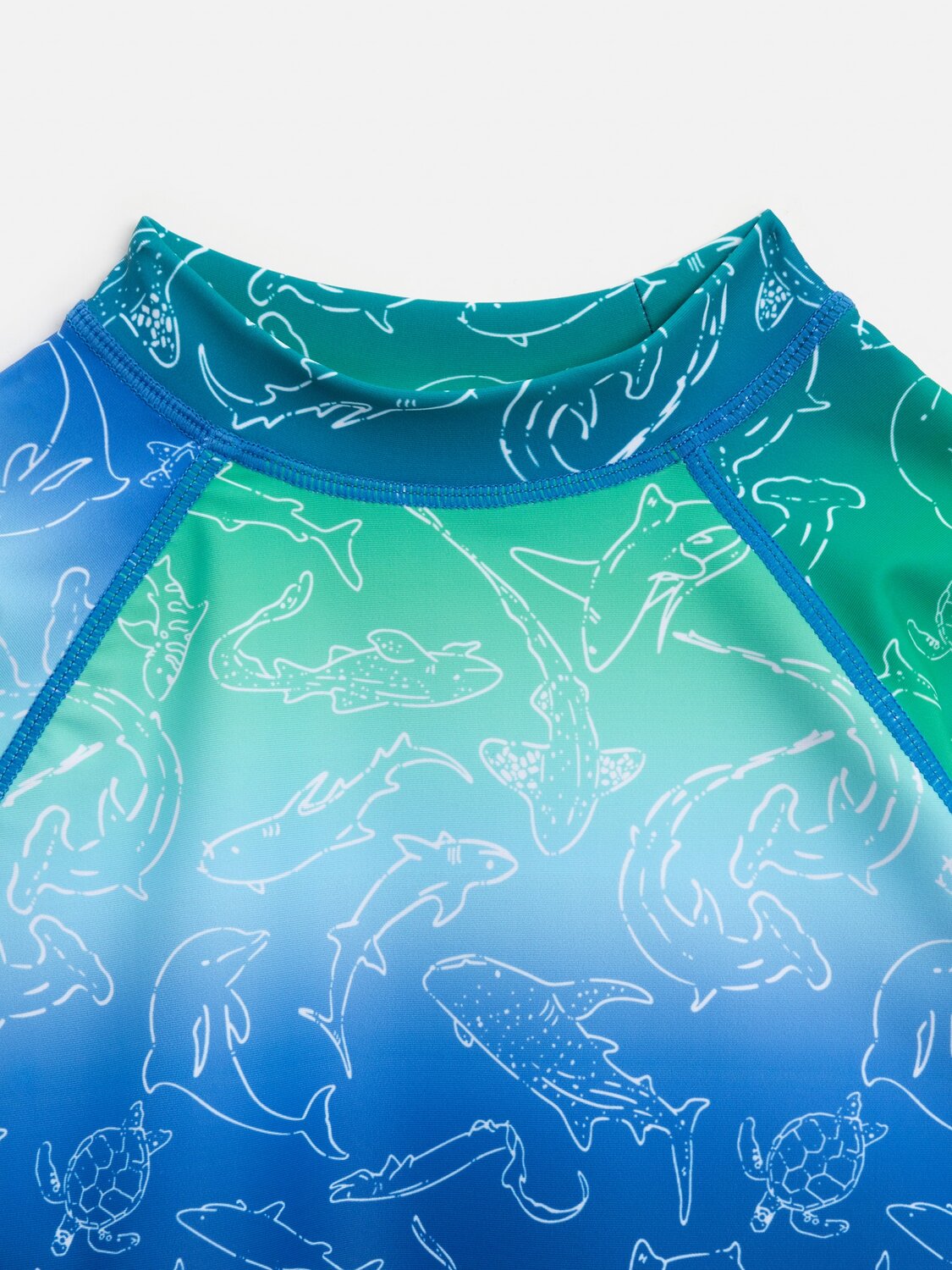 Acoola Лонгслив купальный 584361 20134790002 синий принт