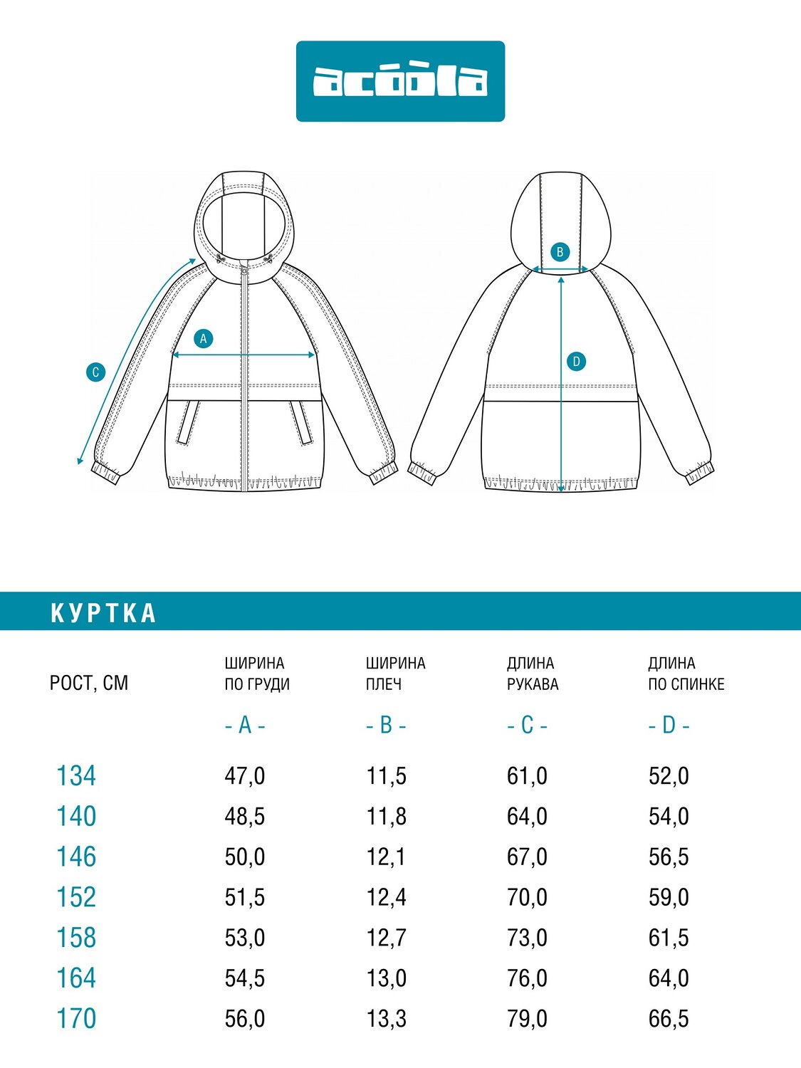 Acoola Куртка 584449 20110700018 черный