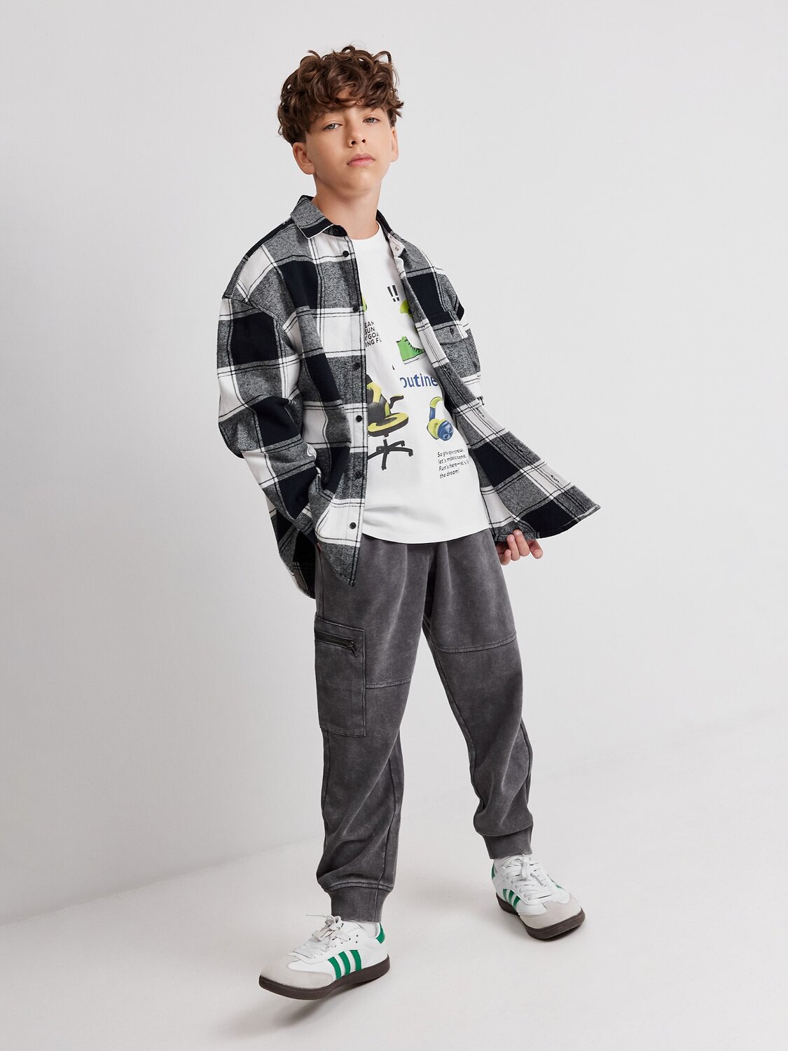 Acoola Футболка 584456 20110510268 белый, салатовый