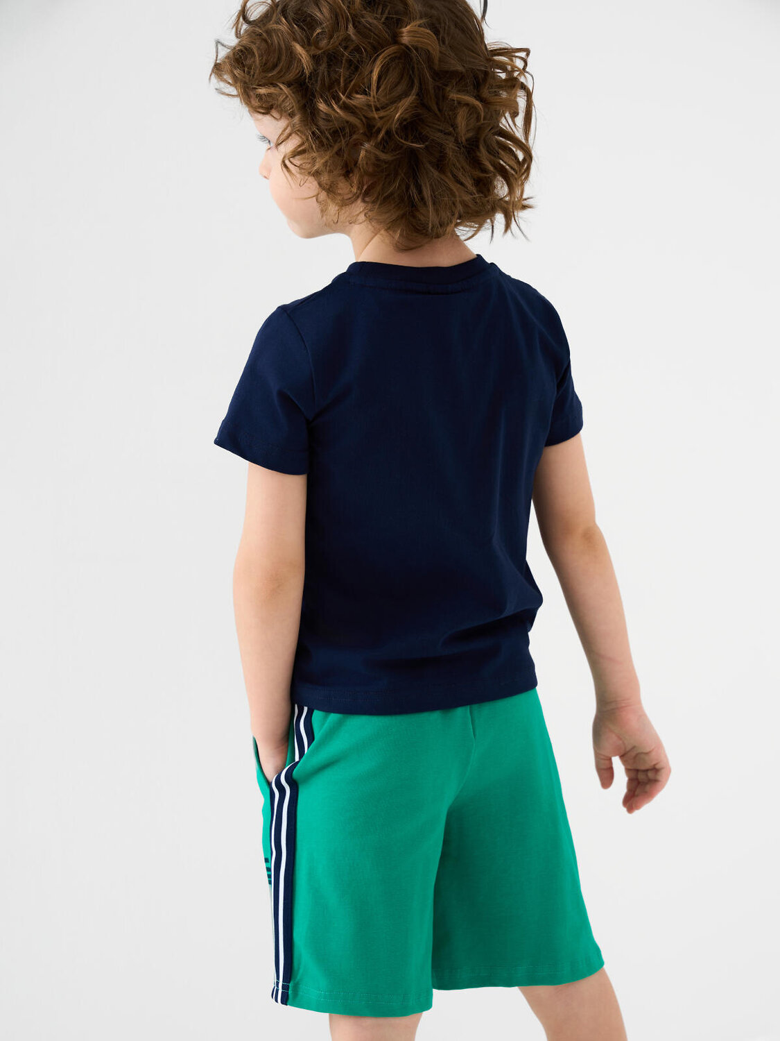 PLAYTODAY Шорты 584474 12612120 тёмно-синий,зеленый