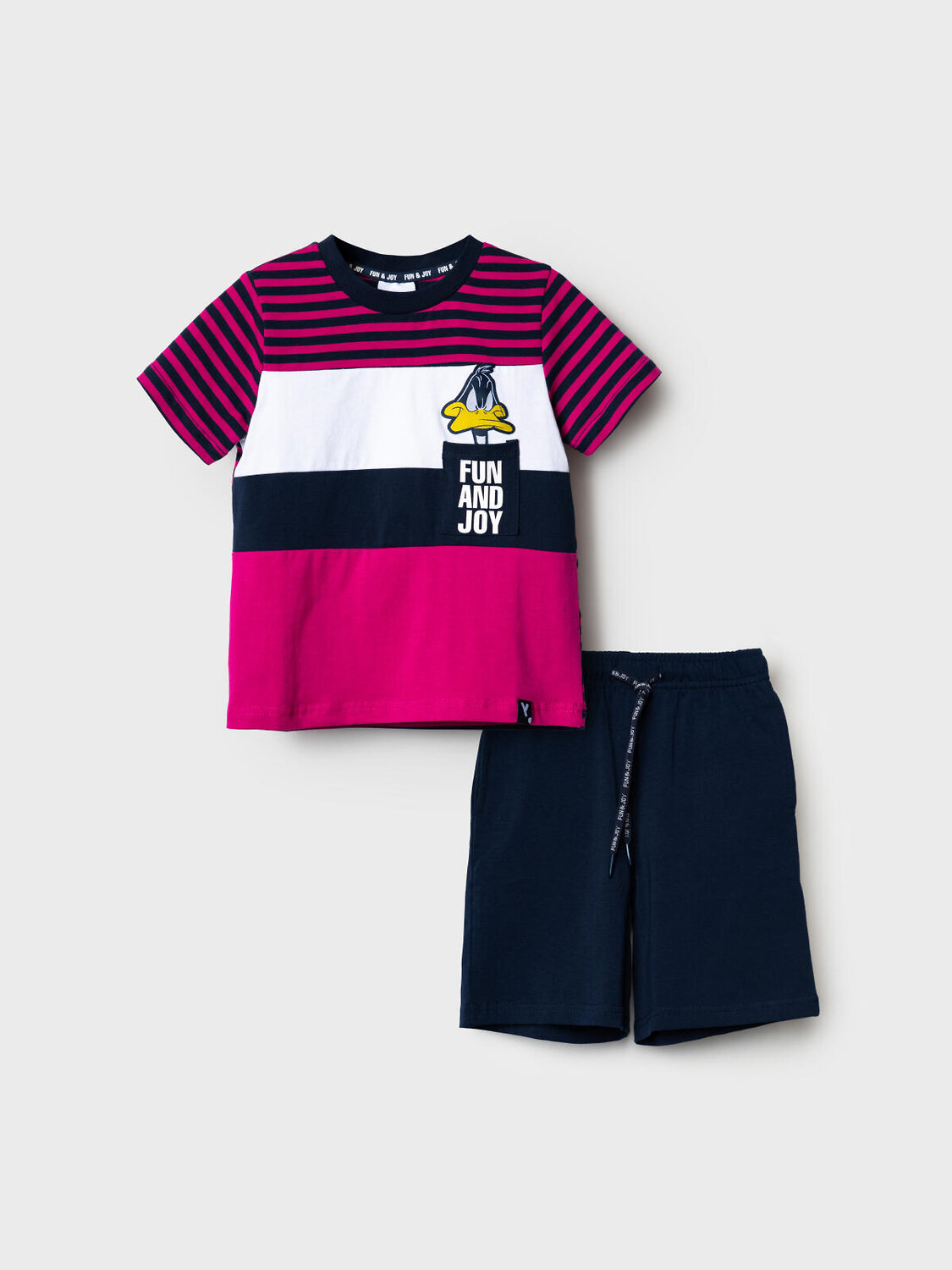 PLAYTODAY Комплект 584479 12632019 белый,малиновый,тёмно-синий