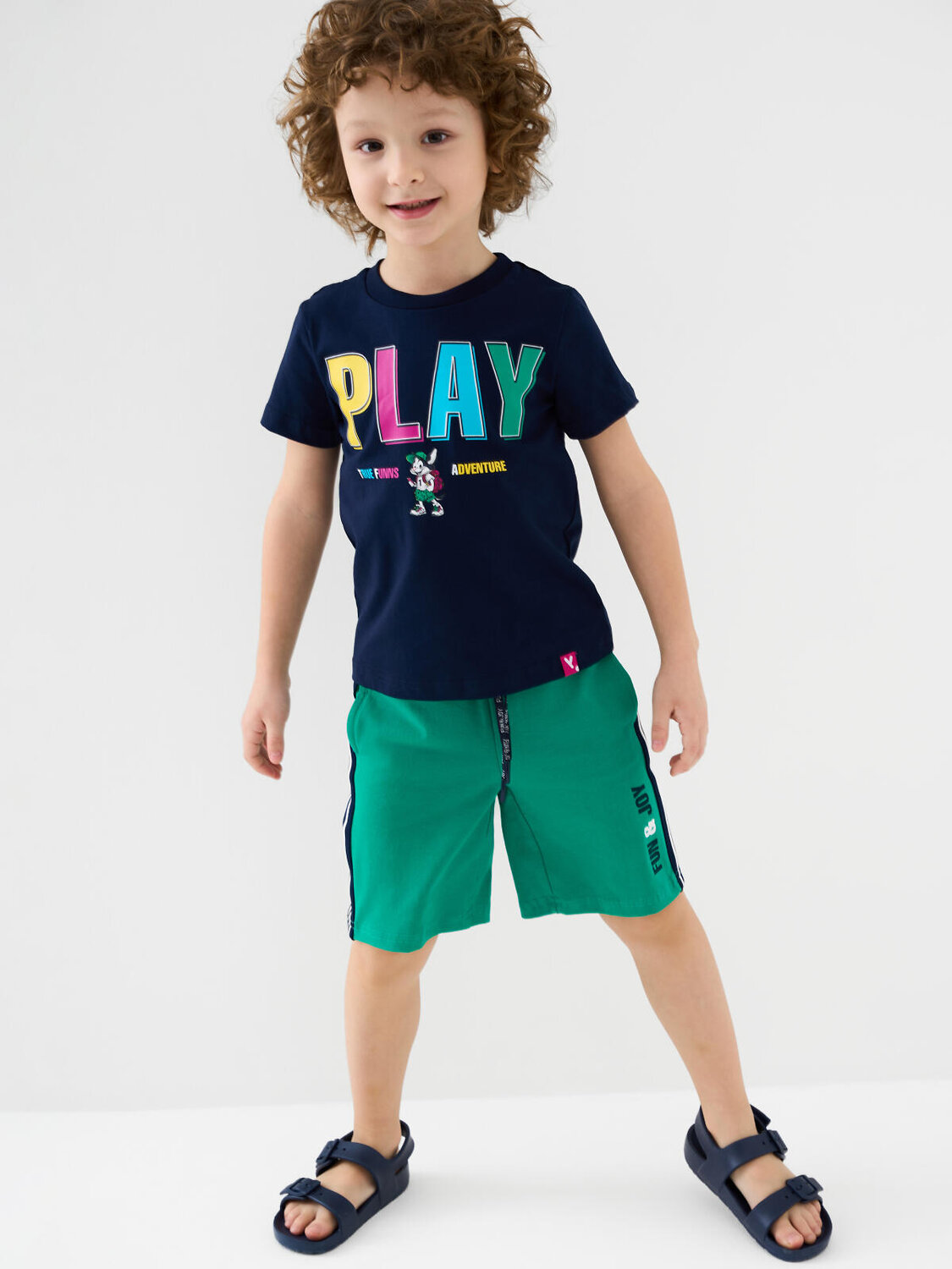 PLAYTODAY Фуфайка 584482 12612135 тёмно-синий