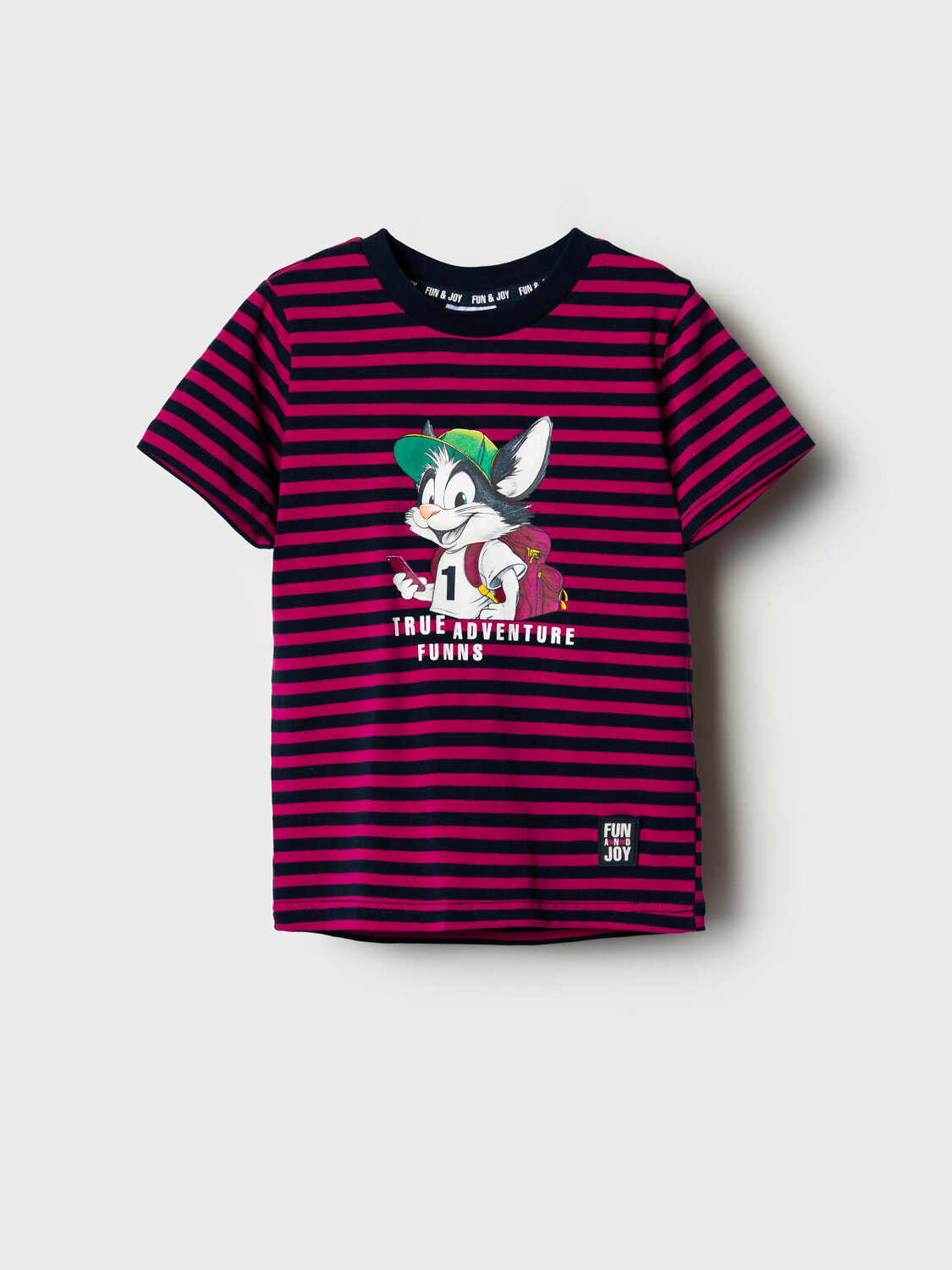 PLAYTODAY Фуфайка 584483 12612136 тёмно-синий,малиновый