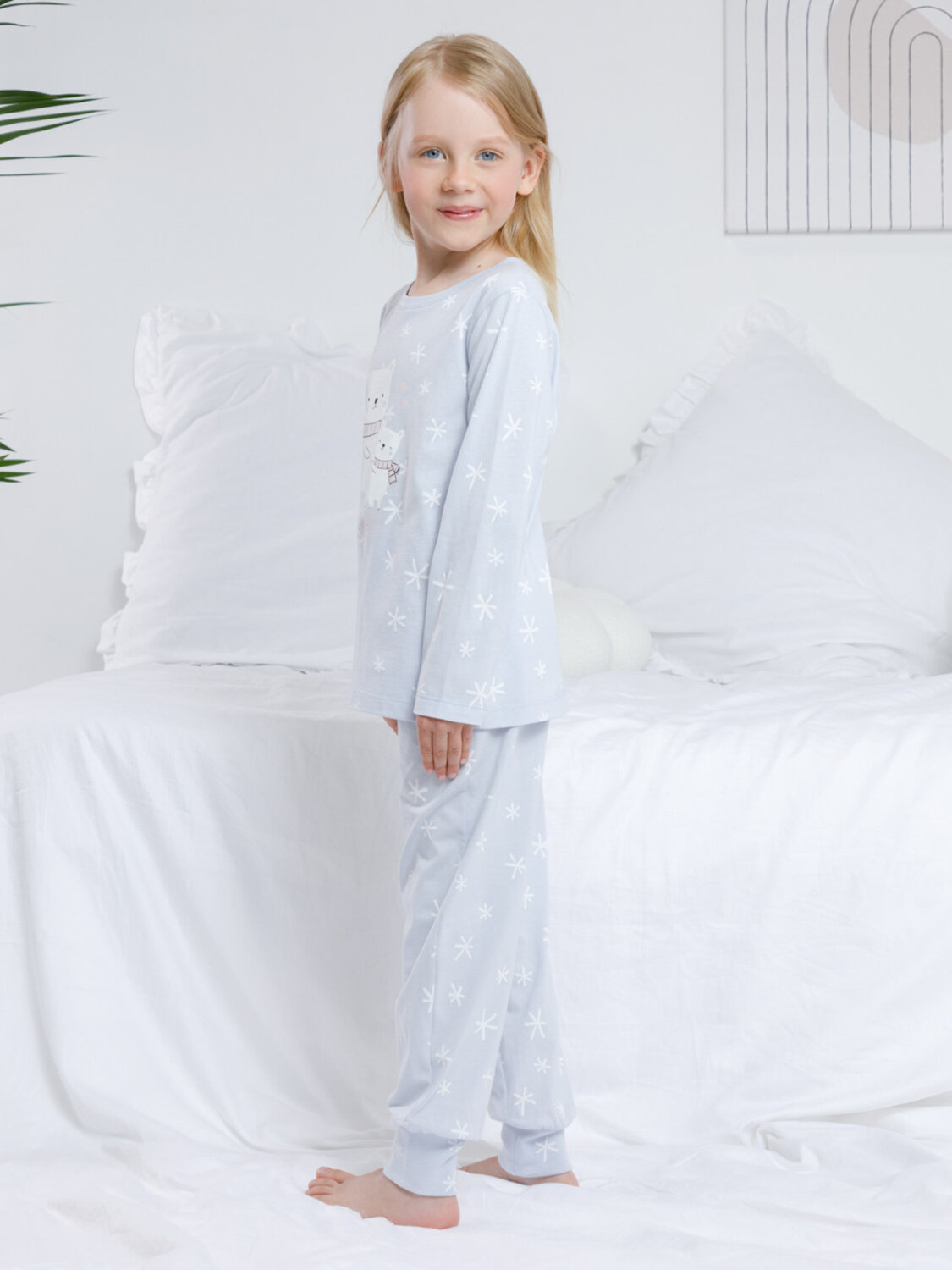 CROCKID Пижама 584494 К 1637 голубой