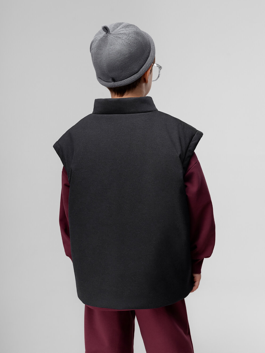 Bodo Жилет 584509 14-89MU черный джинсовый