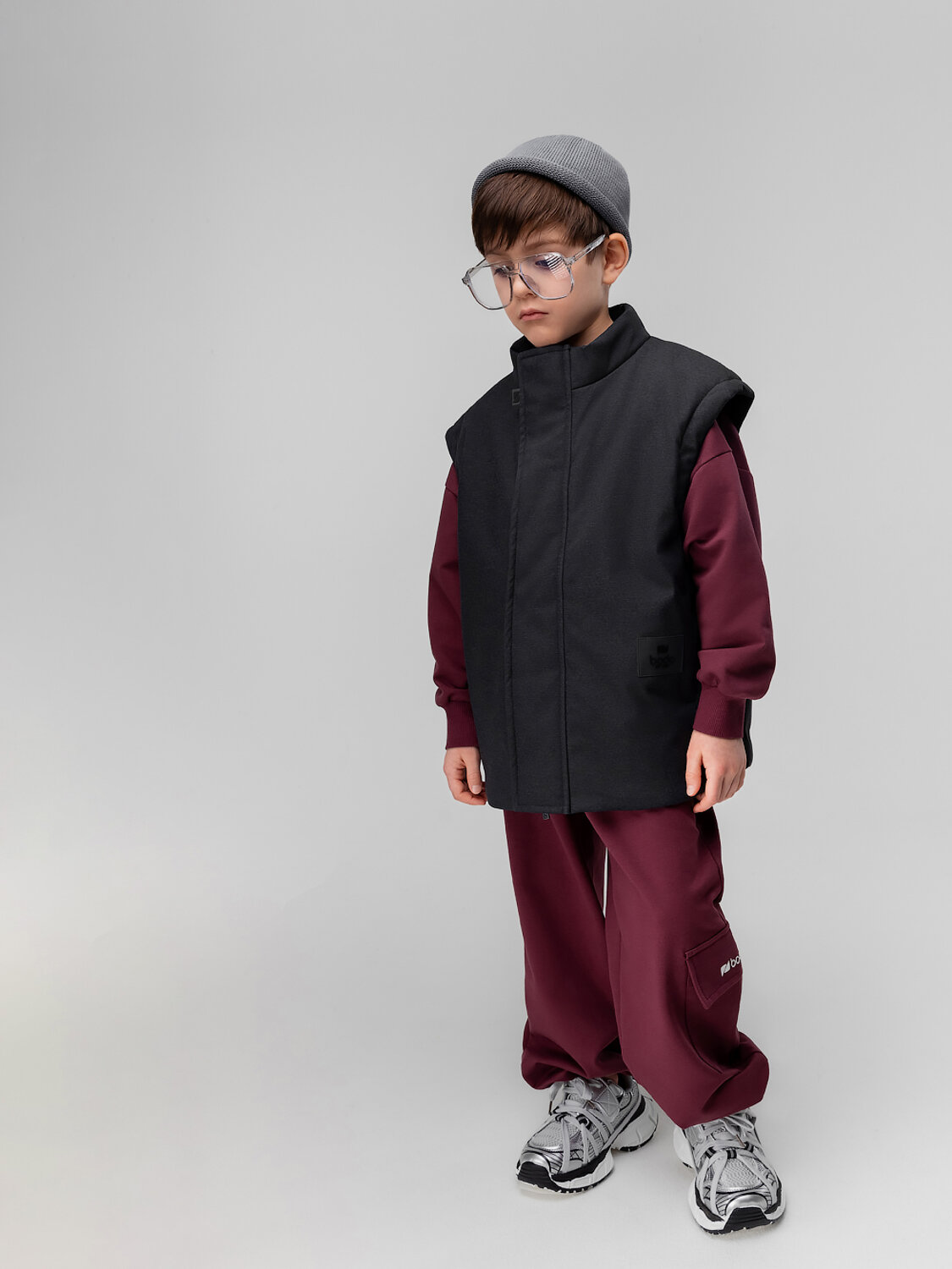 Bodo Жилет 584509 14-89MU черный джинсовый