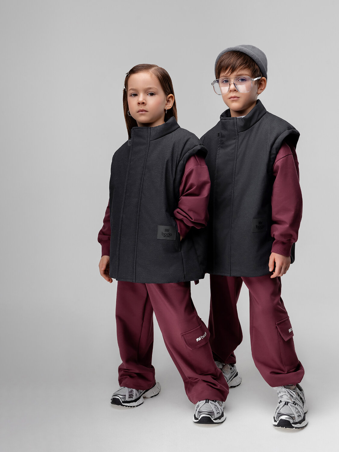 Bodo Жилет 584509 14-89MU черный джинсовый