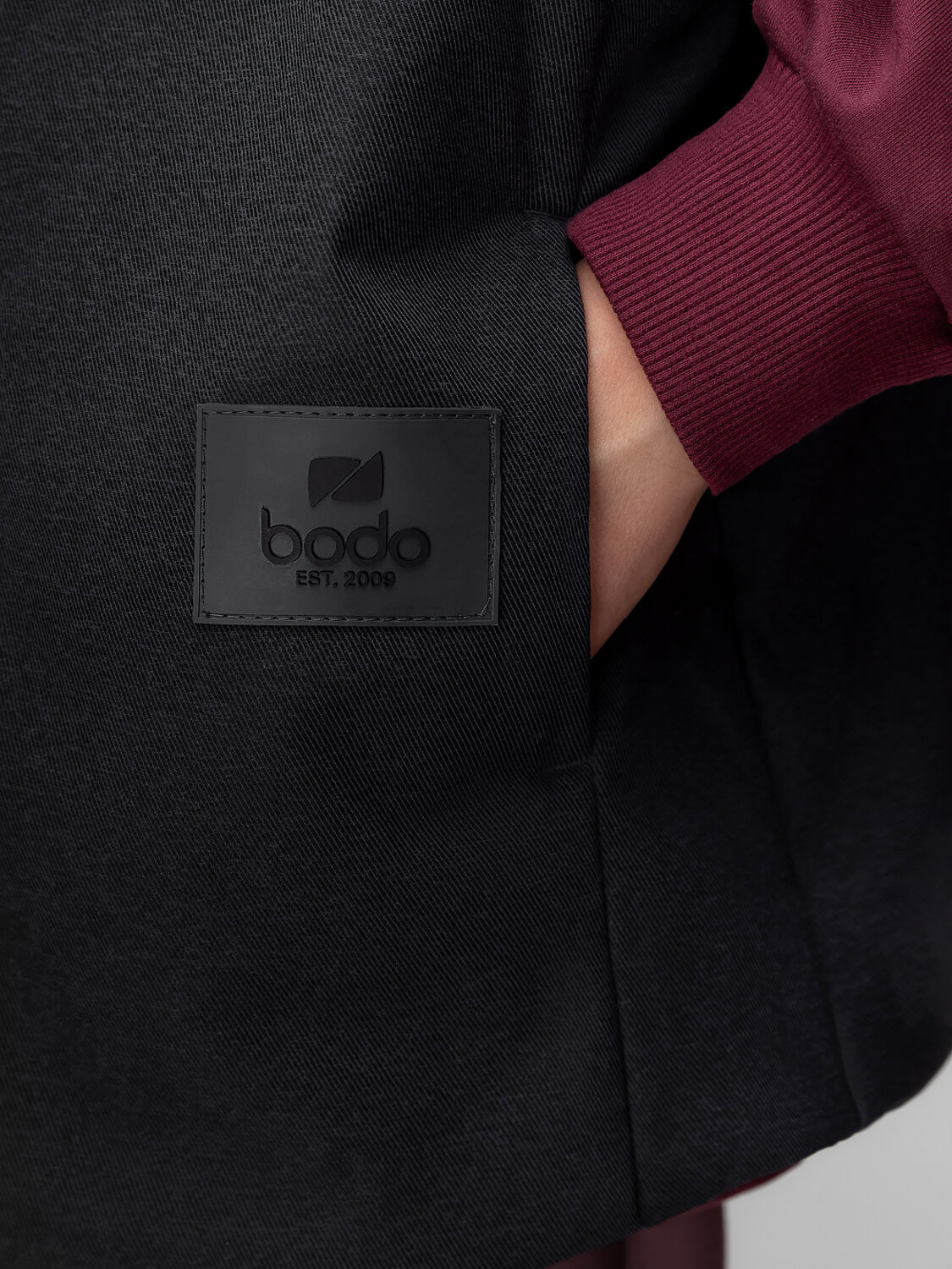 Bodo Жилет 584509 14-89MU черный джинсовый