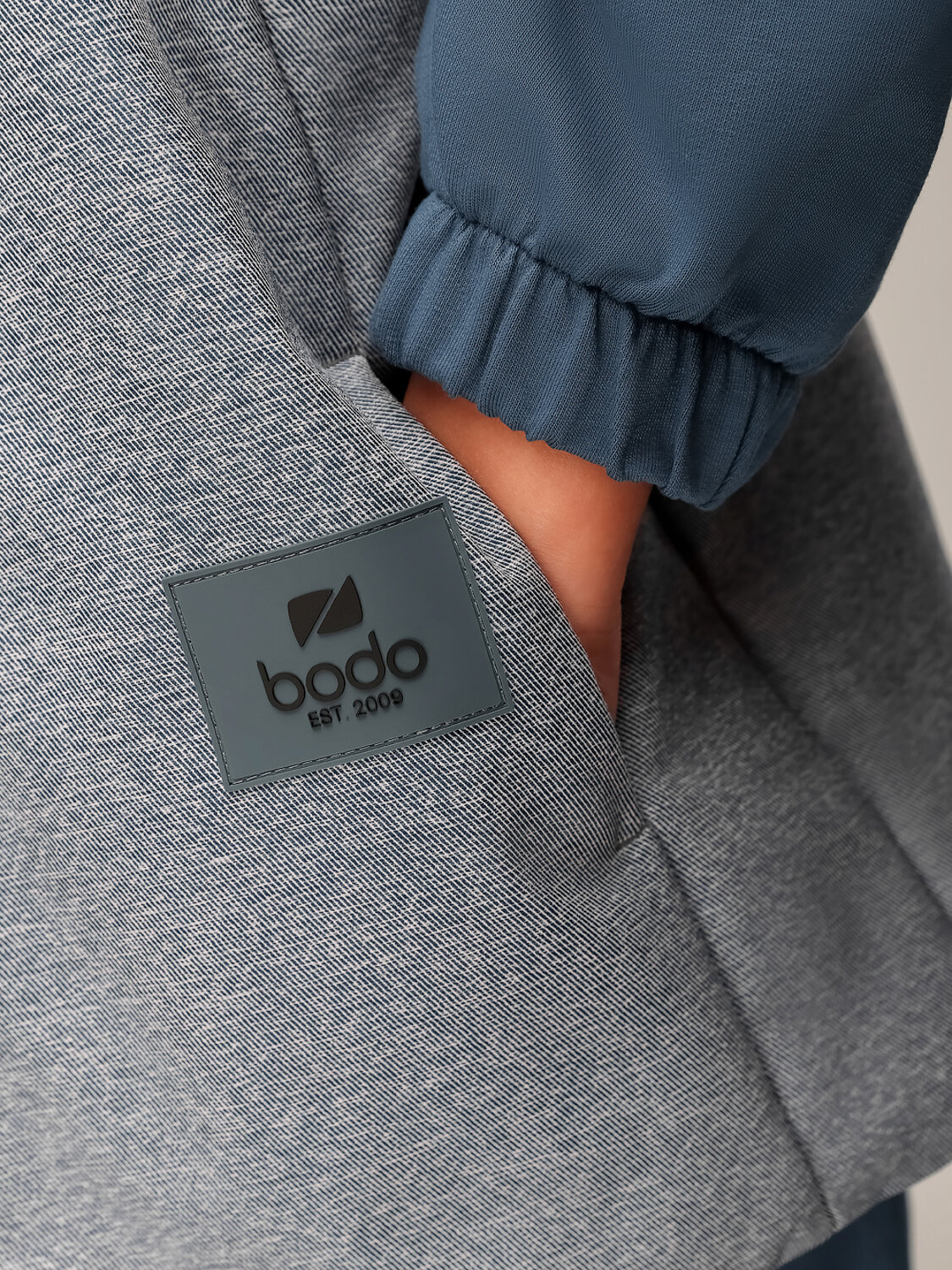 Bodo Жилет 584511 14-89MU синий джинсовый