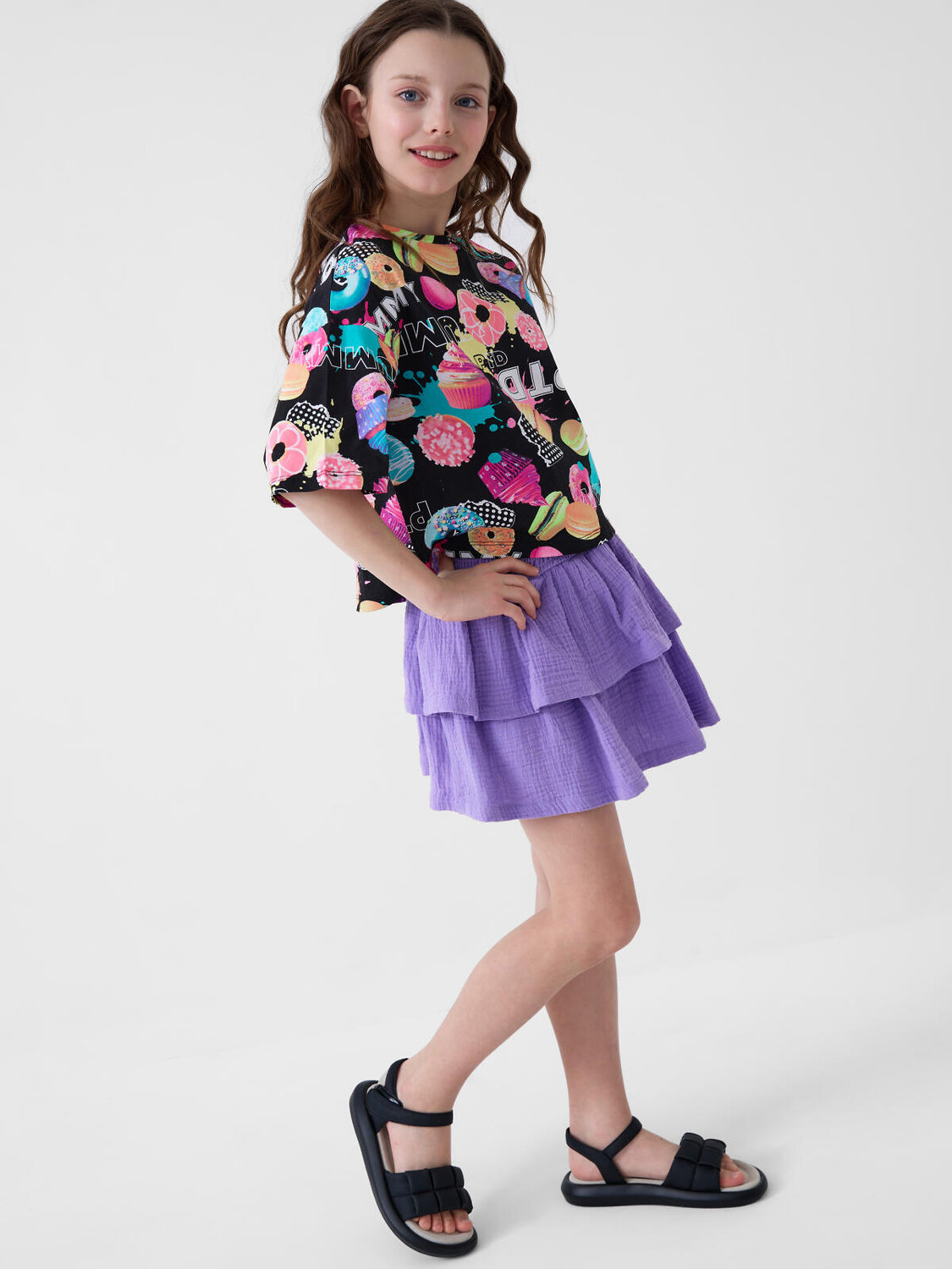 PLAYTODAY Юбка 584529 12621697 сиреневый