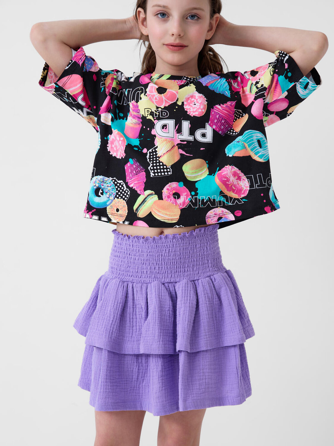 PLAYTODAY Юбка 584529 12621697 сиреневый