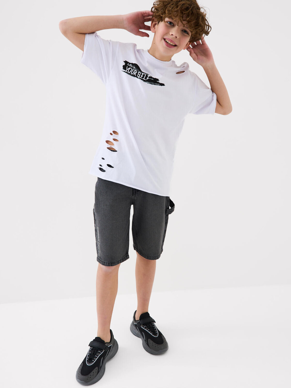 PLAYTODAY Фуфайка 584535 12611301 белый