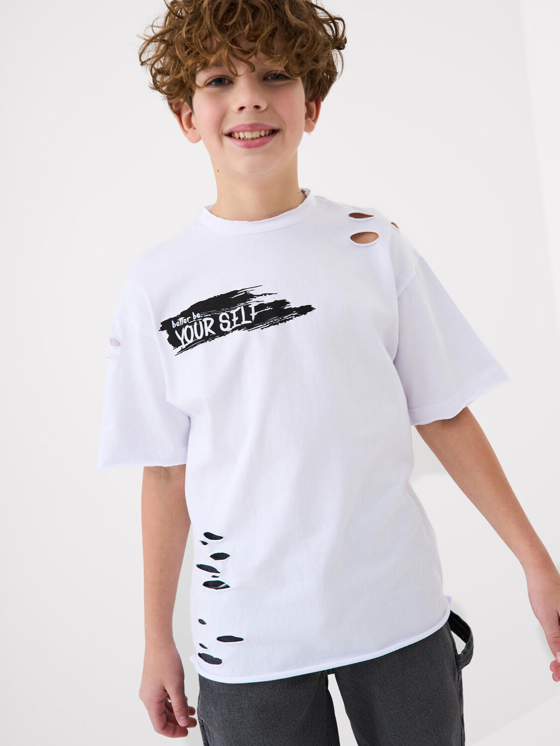 PLAYTODAY Фуфайка 584535 12611301 белый