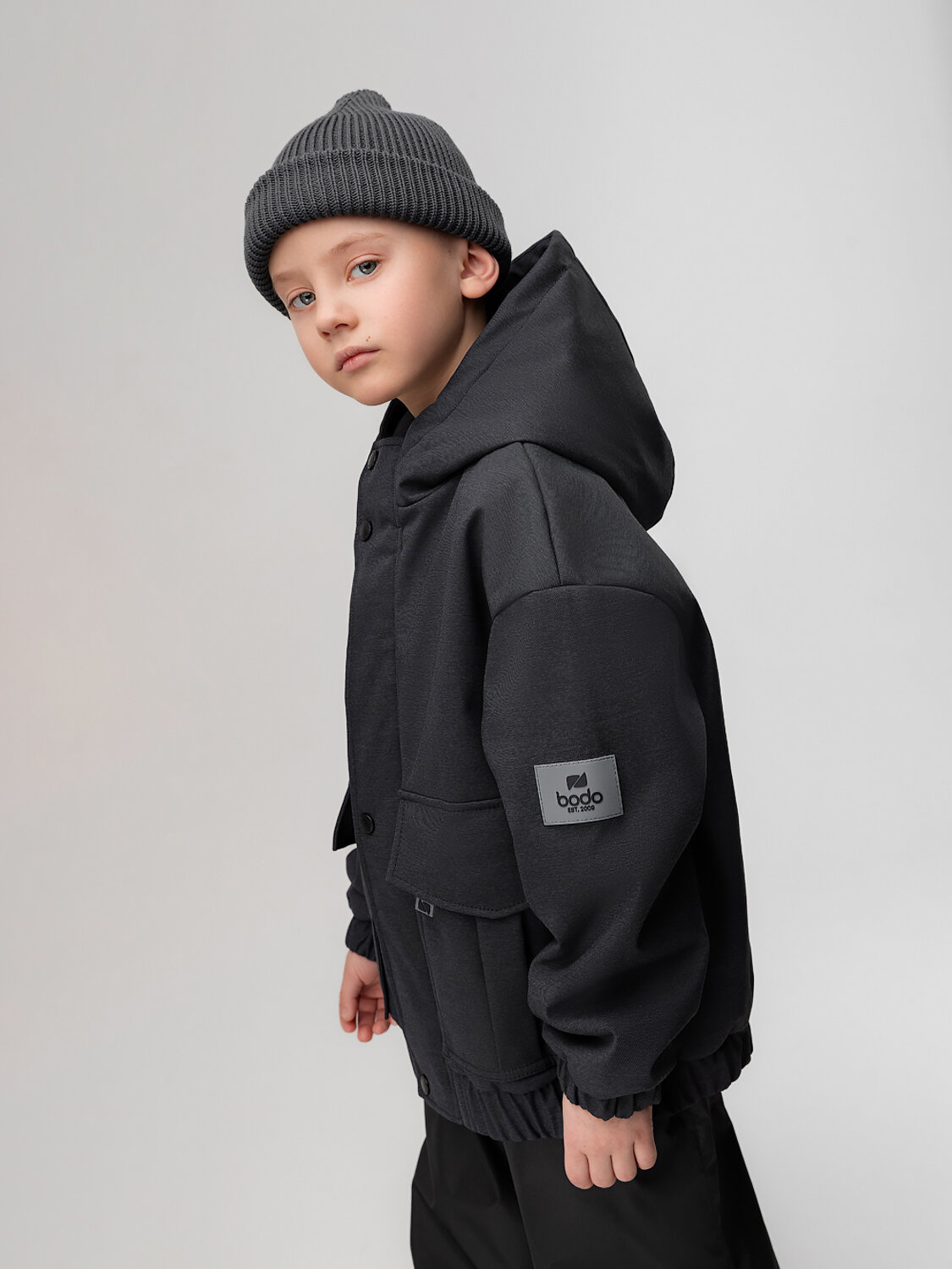 Bodo Куртка 584538 32-89MU черный джинсовый