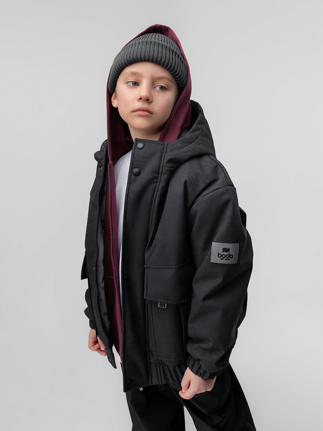 Bodo Куртка 584538 32-89MU черный джинсовый