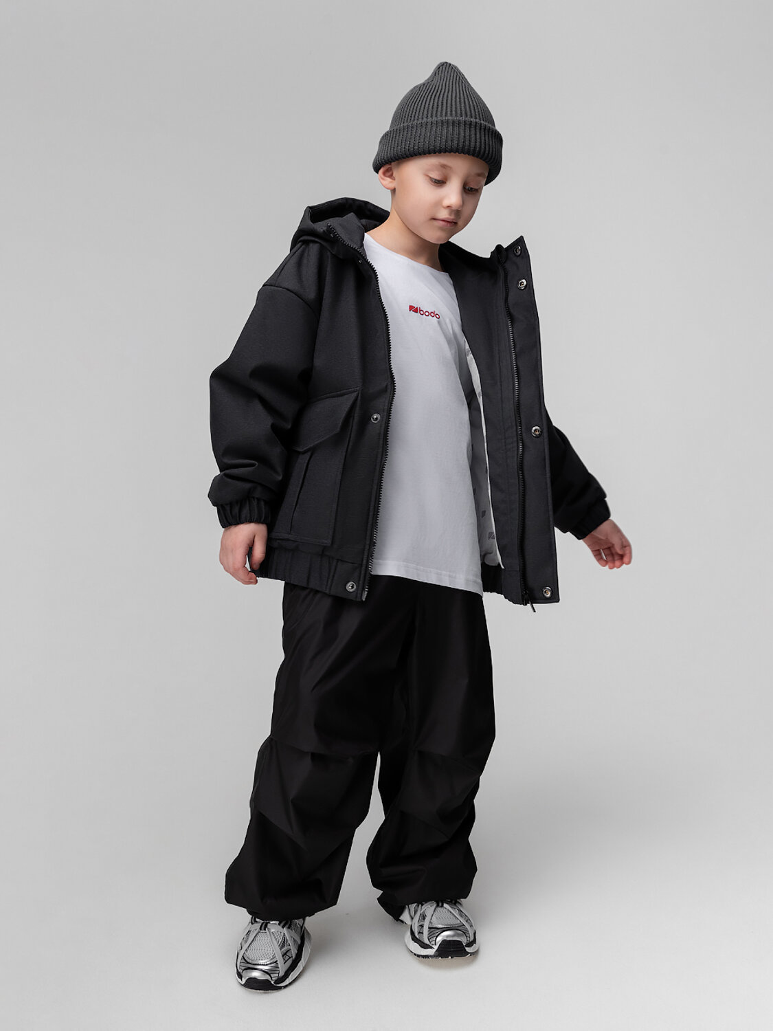 Bodo Куртка 584538 32-89MU черный джинсовый