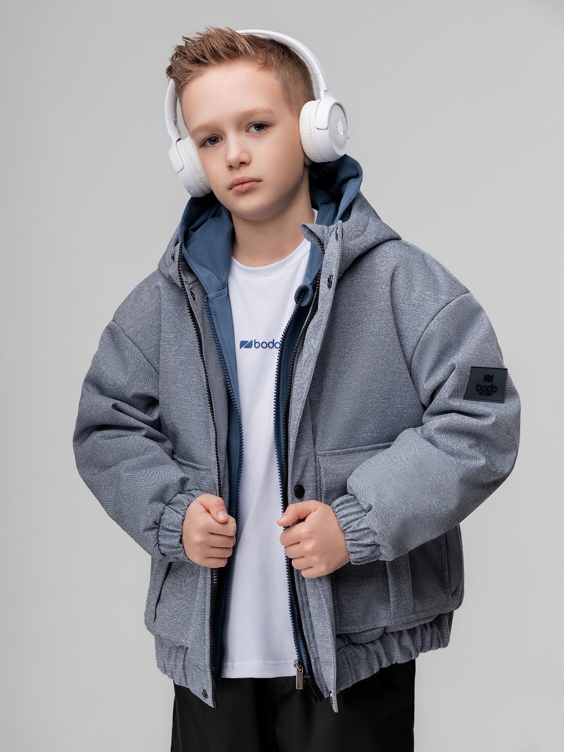 Bodo Куртка 584539 32-89MU голубой джинсовый